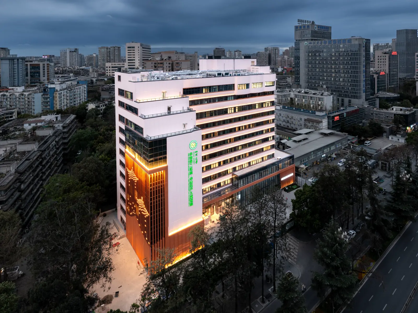 West China Second University Hospital, Sichuan University hospital exterior