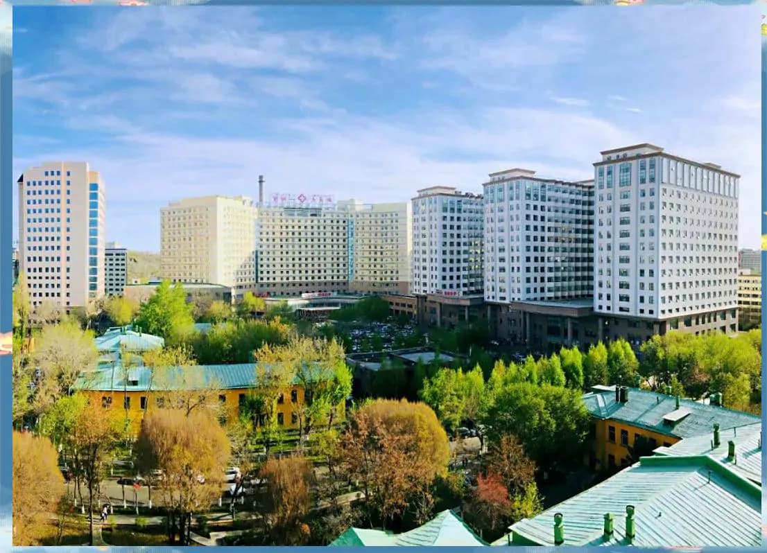 新疆医科大学第一附属医院建筑外观